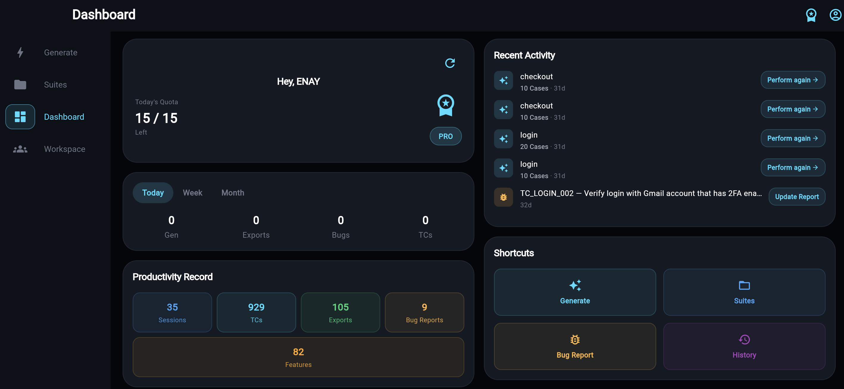 Web Companion — Productivity dashboard on desktop